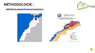 2032
12
MÉTHODOLOGIE :
· Définition de zonage thermique de batiment :
 
