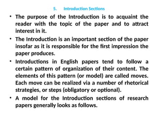 Introduction Science Paper Comprehensive Guide to Writing Scientific Research Papers in English | PPTX
