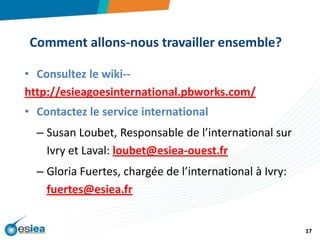 CREPUQProgramme d’exchanges au QuébecParmi les 18 Etablissements francophones: