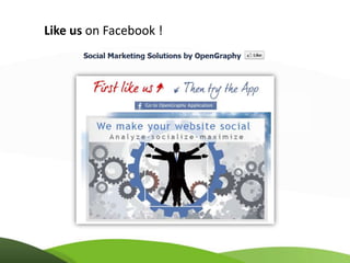 Like us on Facebook !
 