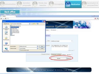           Réalisation43612 Introduction         Etude des          besoins         Conception       Conclusion &perspectives        Solution         proposéeBack office 5