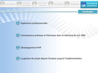           Réalisation43612 Introduction         Etude des          besoins         Conception       Conclusion &perspectives        Solution         proposée5Front office 