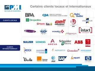 Certains clients locaux et internationaux



CLIENTS LOCAUX




     CLIENTS
INTERNATIONNAUX
 