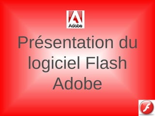 Présentation du logiciel Flash Adobe 