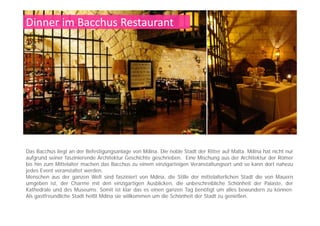 Tag 3Birgu
Tag 3First home of the Knights
 