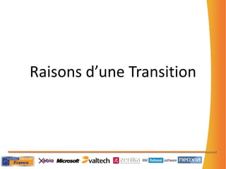 Dates d’Adoption1/3 des sondés travaillent dans une organisation débuté une transition Agile sur les 12 derniers mois