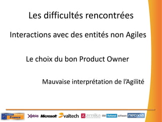 Fait marquant # 2Satisfaction des utilisateurs dans les raisons qui les ont poussé à initier l’Agile
