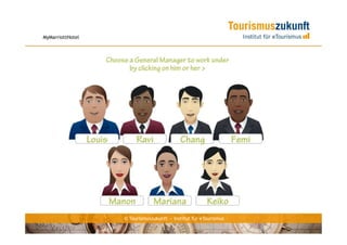 MyMarriottHotel




                  © Tourismuszukunft — Institut für eTourismus
 