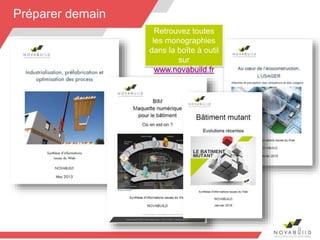 9
Préparer demain
Retrouvez toutes
les monographies
dans la boîte à outil
sur
www.novabuild.fr
 