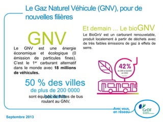 GrDF, le distributeur de Gaz Naturel (mars 2013)