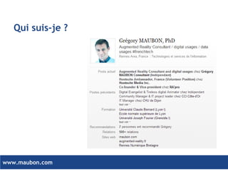 www.maubon.com 
Qui suis-je ?  