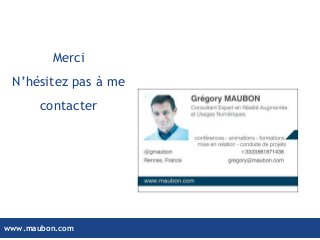 www.maubon.com 
Merci 
N’hésitez pas à me contacter 