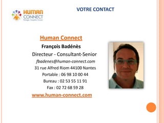 HUMAN CONNECT VOUS ACCOMPAGNE