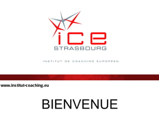 www.institut-coaching.eu BIENVENUE 