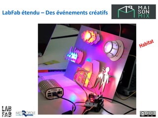 LabFab étendu – Des événements créatifs
 