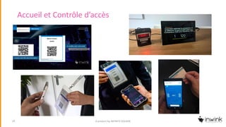 Accueil et Contrôle d’accès
A product by INFINITE SQUARE18
 