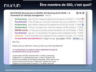 Être membre de ISO, c’est quoi?