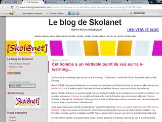 LIEN VERS CE BLOG
Une vidéo de présentation ici
 