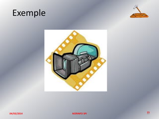 Exemple

04/03/2014

M2RINFO SPI

21
21

 