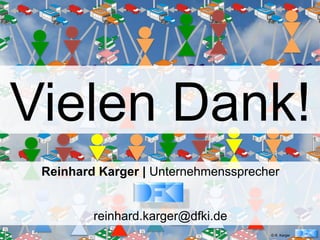 Innovation und der richtige Zeitpunkt - Vortrag Reinhard Karger (DFKI)