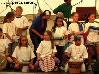 …… ..percussion 