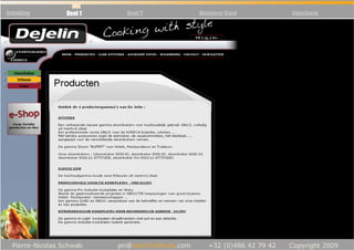 Inleiding   Deel 1   Deel 2   Business Case   Conclusie
 