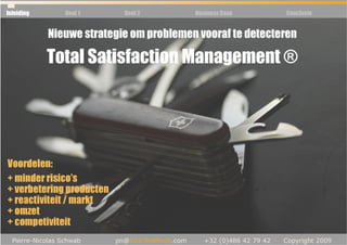 Inleiding   Deel 1   Deel 2   Business Case   Conclusie
 