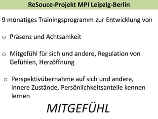 Veröffentlichung
Ulrike Juchmann(2012):
Achtsam@work, eine meditative
Abenteuerreise im Team. In:
Zeitschrift für Systemische
Therapie.Jg. 30 (3), S.103 - 108
 