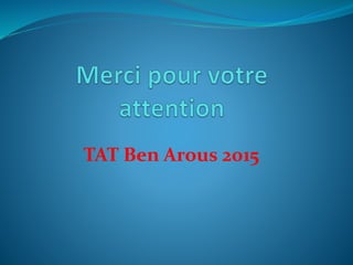 TAT Ben Arous 2015
 