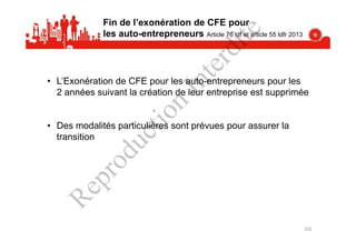 Présentation loi de finances 2014 - CCI Dunkerque