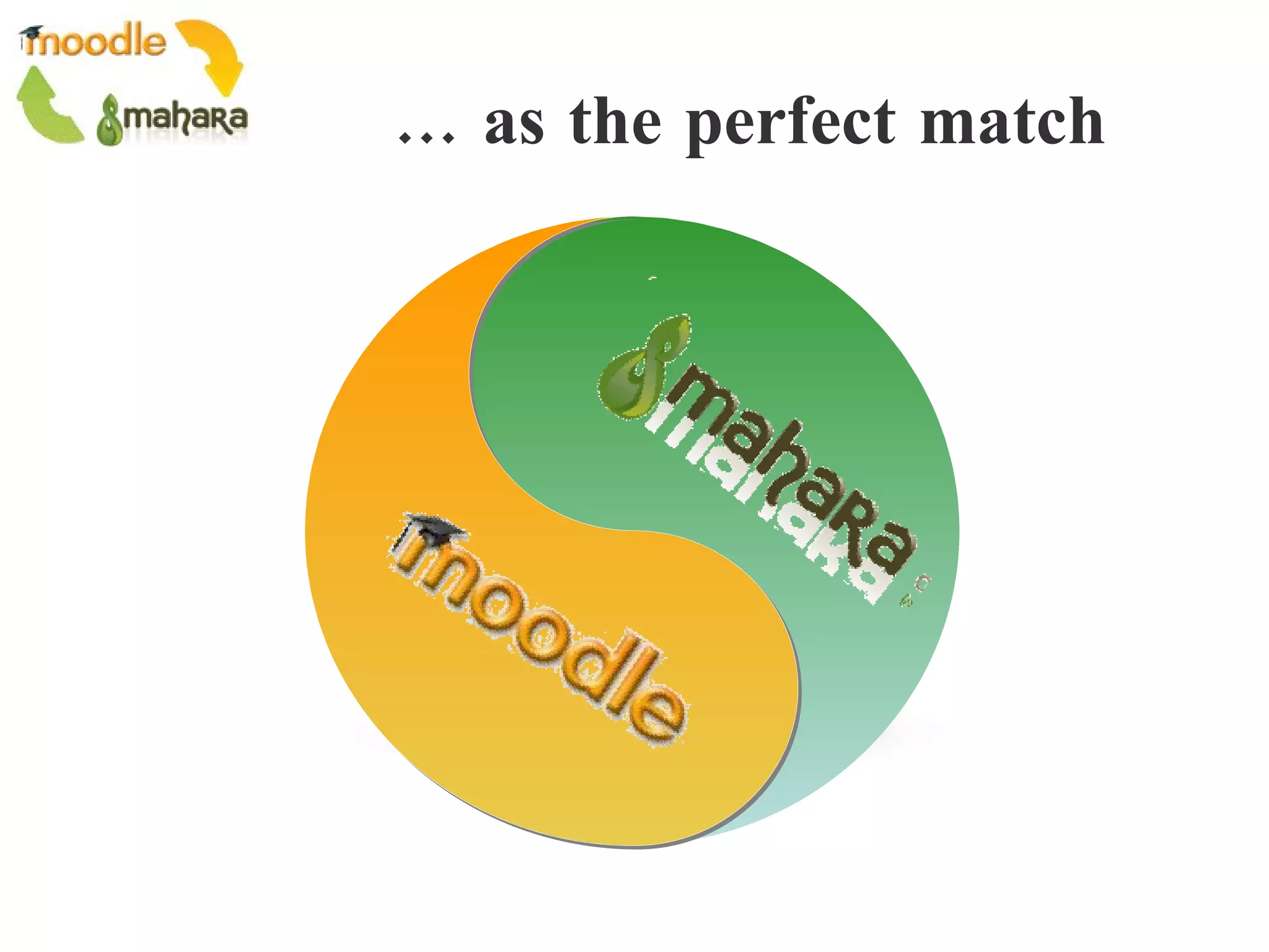 …  as the perfect match 