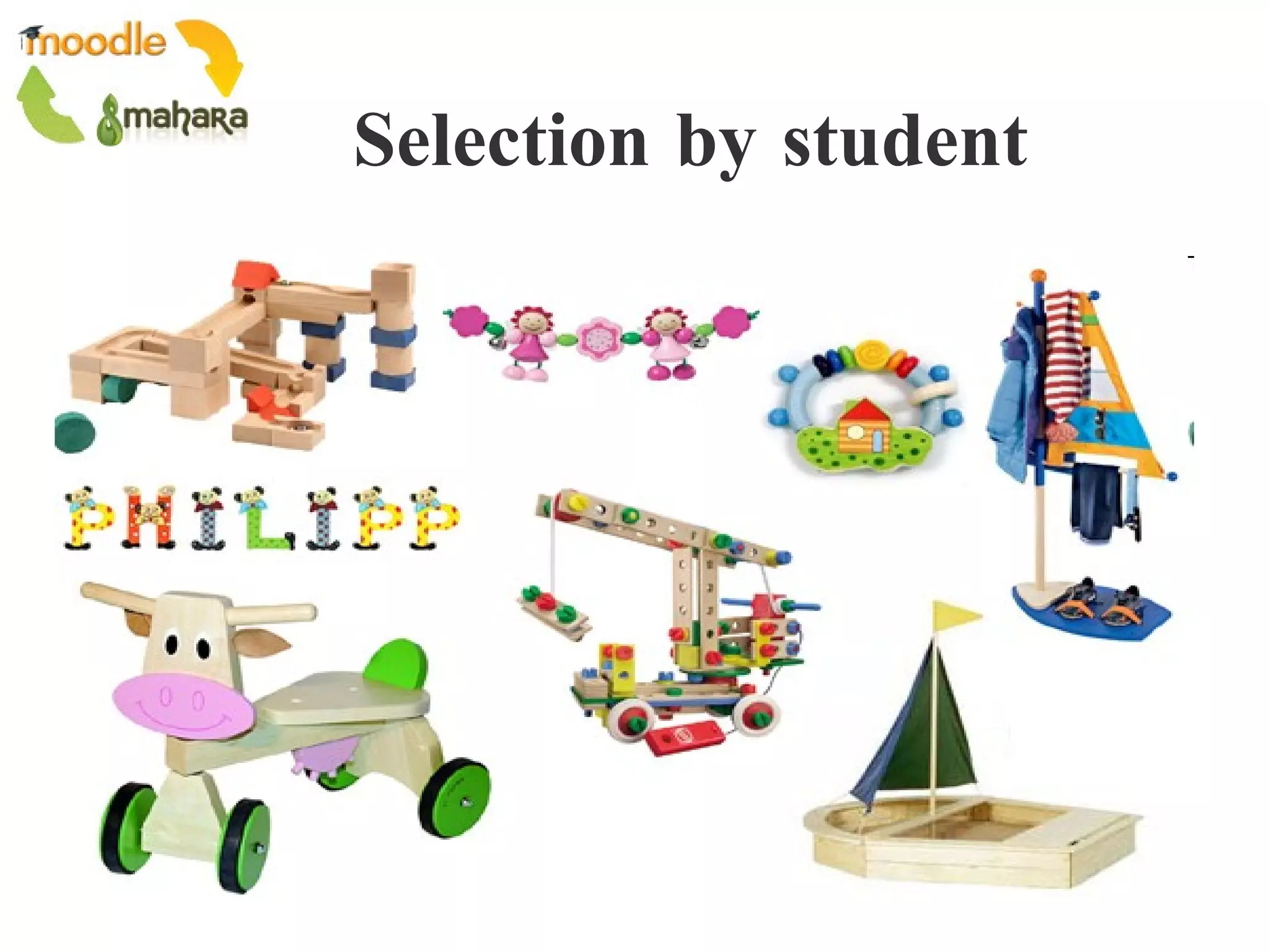 Selection by student 