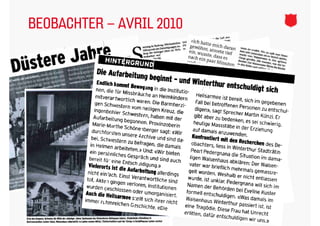 BEOBACHTER – AVRIL 2010
 