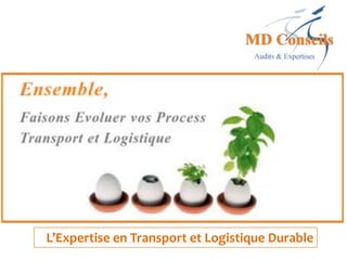 L’Expertise en Transport et Logistique Durable
 