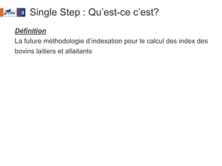 Présentation methodologies Single Step | PPTX