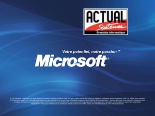 Microsoft - Solution Virtualisation Windows Server 08