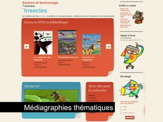 Médiagraphies thématiques 