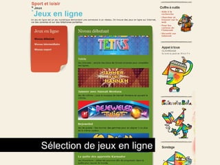Sélection de jeux en ligne 