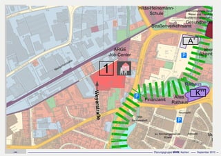 Flächennutzungsplanungincl.Bausteine
Stadtentwicklungskonzept
- 44 - Planungsgruppe MWM, Aachen September 2010
Weyerstraße
 