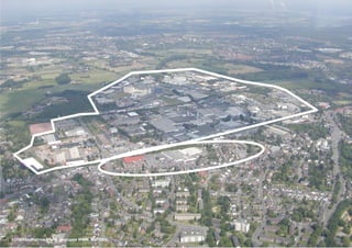 Flächennutzungsplanungincl.Bausteine
Stadtentwicklungskonzept
- 60 - Planungsgruppe MWM, Aachen September 2010
Luftbildaufnahme Planungsgruppe MWM, Mai 2008
 