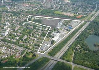 Flächennutzungsplanungincl.Bausteine
Stadtentwicklungskonzept
- 64 - Planungsgruppe MWM, Aachen September 2010
Luftbildaufnahme Planungsgruppe MWM, Mai 2008
 