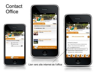 Contact  Office Lien vers site internet de l’office 