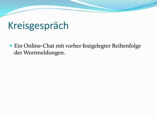 Thememfindung durch Mehrpunktfrage