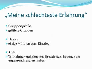 Begriffe präzisieren