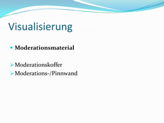 VisualisierungModerationsmaterialModerationskoffer