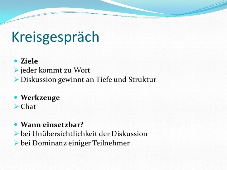 Moderationsmethode kennenlernen