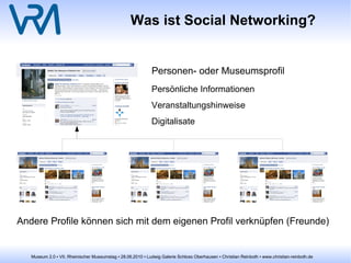 Marketing-Komponenten (1) Was gehört zum Online-Marketing? „ Klassisches“ Online-Marketing Webseite des Museums 