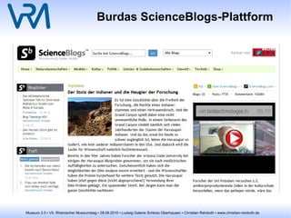 Veranstaltungshinweise 