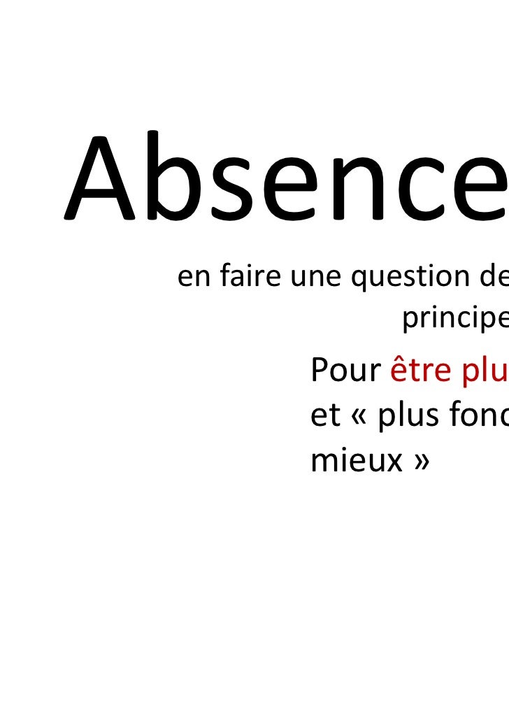 Télécharger gratuitement Images Absence Et Presence Au Travail Gestion De L Absenteisme Seminaire le plus cool par