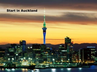 Start in Auckland 